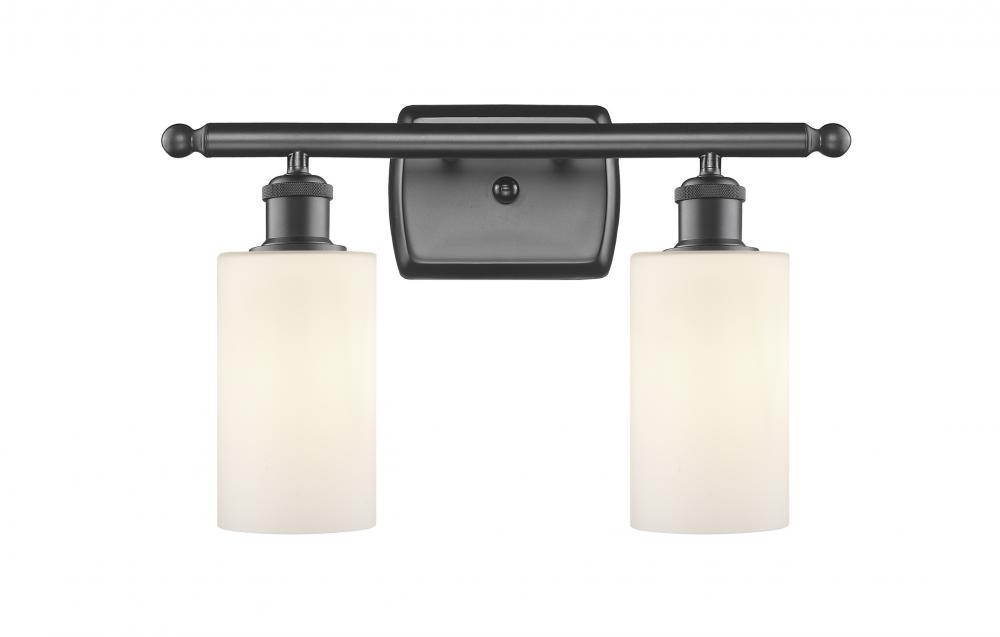 Clymer - 2 Light - 14 inch - Oil Rubbed Bronze - Bath Vanity Light