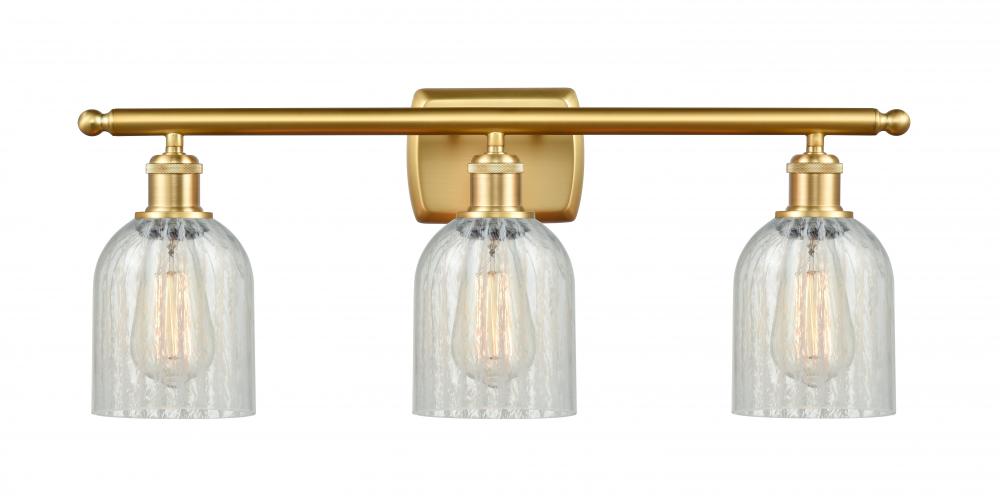 Caledonia - 3 Light - 25 inch - Satin Gold - Bath Vanity Light