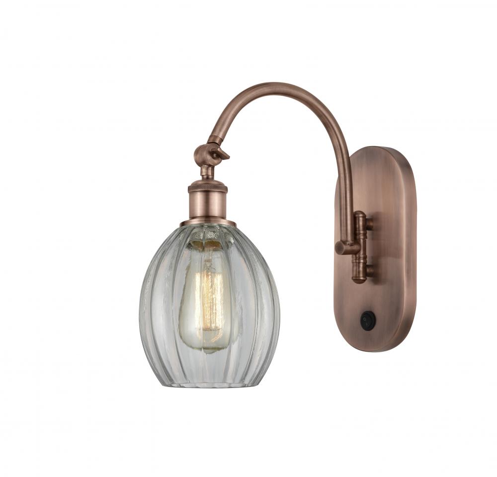 Eaton - 1 Light - 6 inch - Antique Copper - Sconce