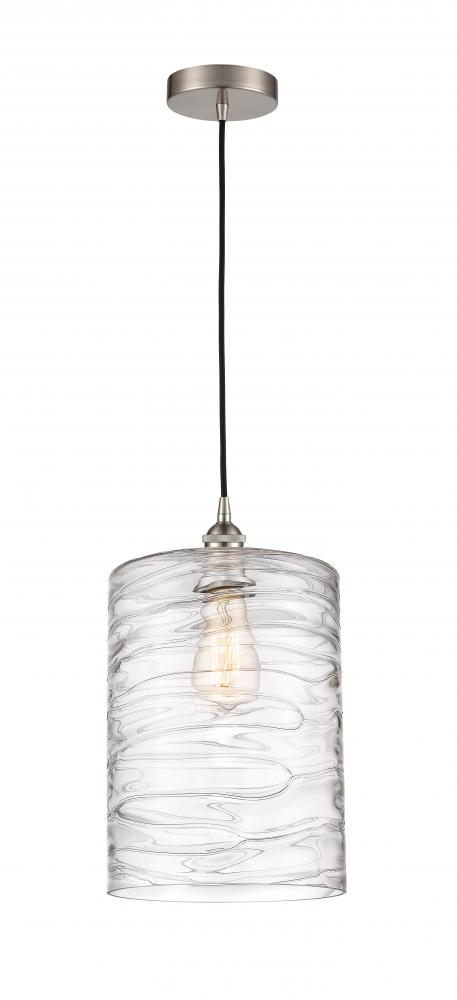 Cobbleskill - 1 Light - 9 inch - Brushed Satin Nickel - Cord hung - Mini Pendant