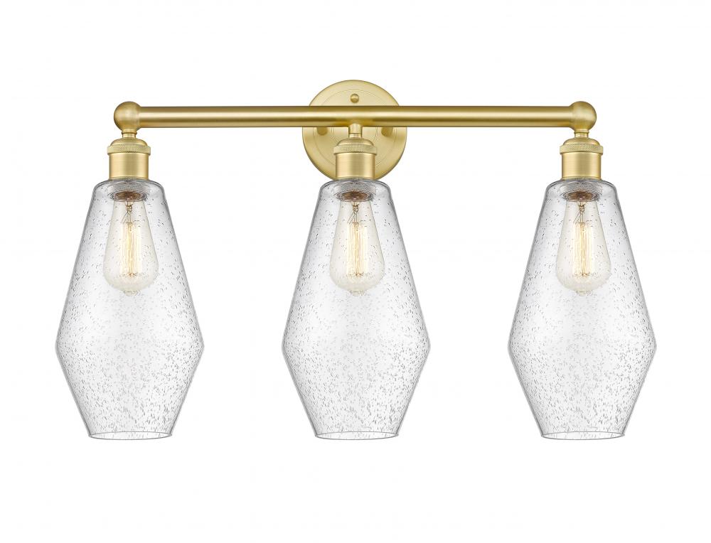 Cindyrella - 3 Light - 25 inch - Satin Gold - Bath Vanity Light