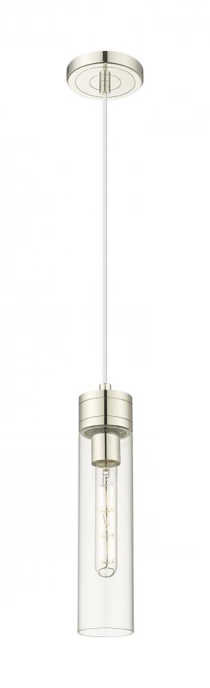 Boreas - 1 Light - 3 inch - Polished Nickel - Cord Hung - Mini Pendant