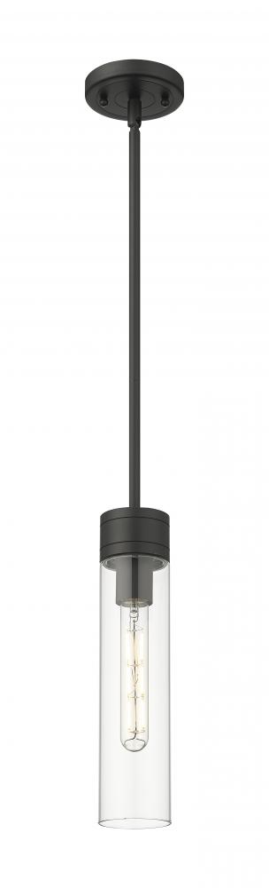 Boreas - 1 Light - 3 inch - Matte Black - Stem Hung - Mini Pendant