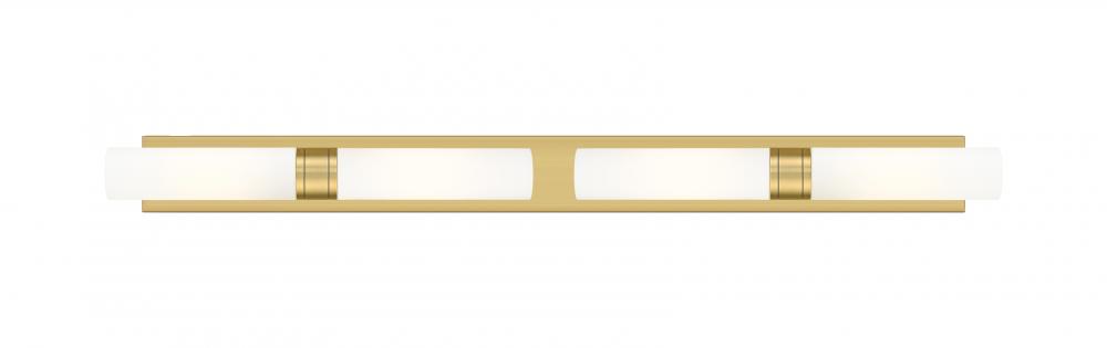 Boreas - 4 Light - 51 inch - Brushed Brass - Bath Vanity Light