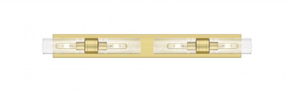 Boreas - 4 Light - 39 inch - Satin Gold - Bath Vanity Light