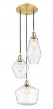 Innovations Lighting 113B-3P-SG-G654-MU - Cindyrella 3 Light 14 inch Multi-Pendant