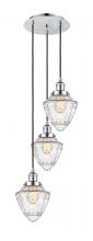 Innovations Lighting 113F-3P-PC-G664-7 - Bullet - 3 Light - 14 inch - Polished Chrome - Cord hung - Multi Pendant