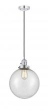 Innovations Lighting 201CSW-PC-G204-10 - Beacon - 1 Light - 10 inch - Polished Chrome - Cord hung - Mini Pendant