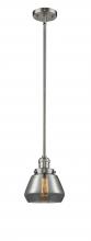 Innovations Lighting 201S-SN-G173 - Fulton - 1 Light - 7 inch - Brushed Satin Nickel - Stem Hung - Mini Pendant