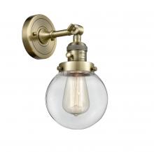 Innovations Lighting 203SW-AB-G202-6 - Beacon - 1 Light - 6 inch - Antique Brass - Sconce