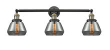 Innovations Lighting 205-BAB-G173 - Fulton - 3 Light - 30 inch - Black Antique Brass - Bath Vanity Light