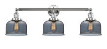 Innovations Lighting 205-PC-G73 - Bell - 3 Light - 32 inch - Polished Chrome - Bath Vanity Light