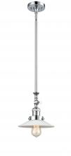 Innovations Lighting 206-PC-G1 - Halophane - 1 Light - 9 inch - Polished Chrome - Stem Hung - Mini Pendant