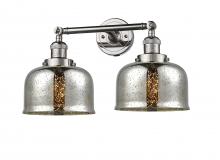 Innovations Lighting 208-PN-G78 - Bell - 2 Light - 19 inch - Polished Nickel - Bath Vanity Light