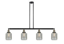 Innovations Lighting 214-BAB-G262 - Stanton - 4 Light - 51 inch - Black Antique Brass - Stem Hung - Island Light