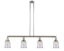 Innovations Lighting 214-PN-G182-LED - Canton - 4 Light - 51 inch - Polished Nickel - Stem Hung - Island Light