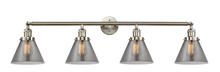 Innovations Lighting 215-SN-G43 - Cone - 4 Light - 44 inch - Brushed Satin Nickel - Bath Vanity Light