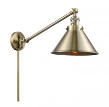 Innovations Lighting 237-AB-M10-AB - Briarcliff - 1 Light - 10 inch - Antique Brass - Swing Arm