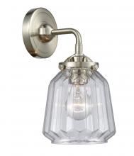 Innovations Lighting 284-1W-SN-G142 - Chatham - 1 Light - 7 inch - Brushed Satin Nickel - Sconce