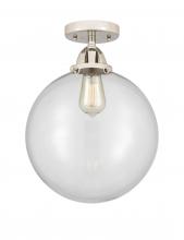 Innovations Lighting 288-1C-PN-G202-10 - Beacon - 1 Light - 10 inch - Polished Nickel - Semi-Flush Mount