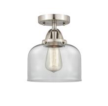 Innovations Lighting 288-1C-SN-G72 - Bell - 1 Light - 8 inch - Brushed Satin Nickel - Semi-Flush Mount