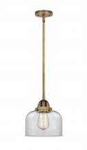 Innovations Lighting 288-1S-BB-G72 - Bell - 1 Light - 8 inch - Brushed Brass - Cord hung - Mini Pendant