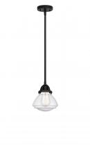 Innovations Lighting 288-1S-BK-G324 - Olean - 1 Light - 7 inch - Matte Black - Cord hung - Mini Pendant