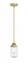 Innovations Lighting 288-1S-SG-G314-LED - Dover - 1 Light - 5 inch - Satin Gold - Cord hung - Mini Pendant