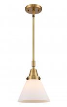 Innovations Lighting 447-1S-BB-G41-LED - Cone - 1 Light - 8 inch - Brushed Brass - Mini Pendant