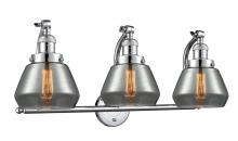 Innovations Lighting 515-3W-PC-G173 - Fulton - 3 Light - 28 inch - Polished Chrome - Bath Vanity Light