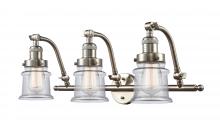 Innovations Lighting 515-3W-SN-G182S - Canton - 3 Light - 28 inch - Brushed Satin Nickel - Bath Vanity Light