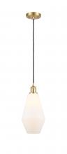 Innovations Lighting 516-1P-SG-G651-7 - Cindyrella - 1 Light - 7 inch - Satin Gold - Cord hung - Mini Pendant