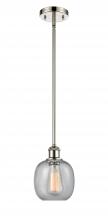 Innovations Lighting 516-1S-PN-G104 - Belfast - 1 Light - 6 inch - Polished Nickel - Mini Pendant