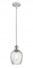 Innovations Lighting 516-1S-WPC-G292 - Salina - 1 Light - 6 inch - White Polished Chrome - Mini Pendant