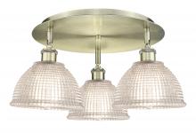 Innovations Lighting 516-3C-AB-G422 - Arietta - 3 Light - 20 inch - Antique Brass - Flush Mount