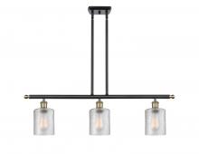 Innovations Lighting 516-3I-BAB-G112 - Cobbleskill - 3 Light - 36 inch - Black Antique Brass - Cord hung - Island Light