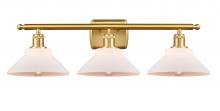 Innovations Lighting 516-3W-SG-G131 - Orwell - 3 Light - 28 inch - Satin Gold - Bath Vanity Light