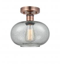 Innovations Lighting 616-1F-AC-G247 - Gorham - 1 Light - 10 inch - Antique Copper - Flush Mount