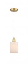 Innovations Lighting 616-1P-SG-G341 - Hadley - 1 Light - 5 inch - Satin Gold - Cord hung - Mini Pendant