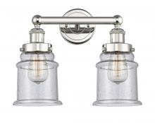 Innovations Lighting 616-2W-PN-G184 - Canton - 2 Light - 15 inch - Polished Nickel - Bath Vanity Light