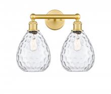 Innovations Lighting 616-2W-SG-G372 - Waverly - 2 Light - 17 inch - Satin Gold - Bath Vanity Light