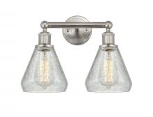 Innovations Lighting 616-2W-SN-G275 - Conesus - 2 Light - 15 inch - Brushed Satin Nickel - Bath Vanity Light