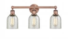 Innovations Lighting 616-3W-AC-G259 - Caledonia - 3 Light - 23 inch - Antique Copper - Bath Vanity Light