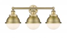 Innovations Lighting 616-3W-BB-HFS-61-BB - Hampden - 3 Light - 25 inch - Brushed Brass - Bath Vanity Light