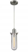 Innovations Lighting 900-1P-SN-CE228-SN-CL - Centri - 1 Light - 5 inch - Brushed Satin Nickel - Cord hung - Mini Pendant