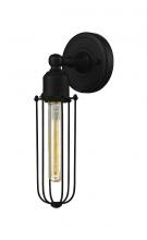 Innovations Lighting 900-1W-BK-CE225-BK - Muselet - 1 Light - 5 inch - Matte Black - Sconce