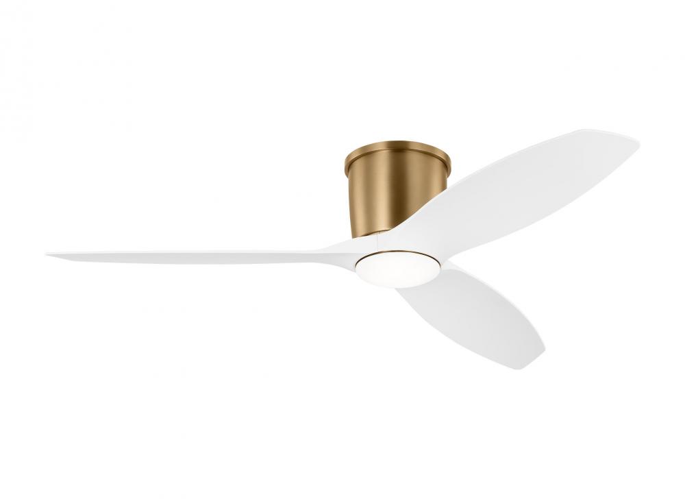 Titus 52 Inch Indoor/Outdoor Integrated LED Dimmable Hugger Ceiling Fan