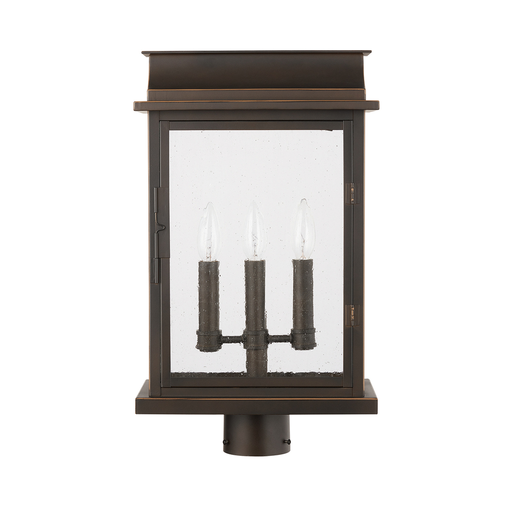 3 Light Outdoor Post Lantern