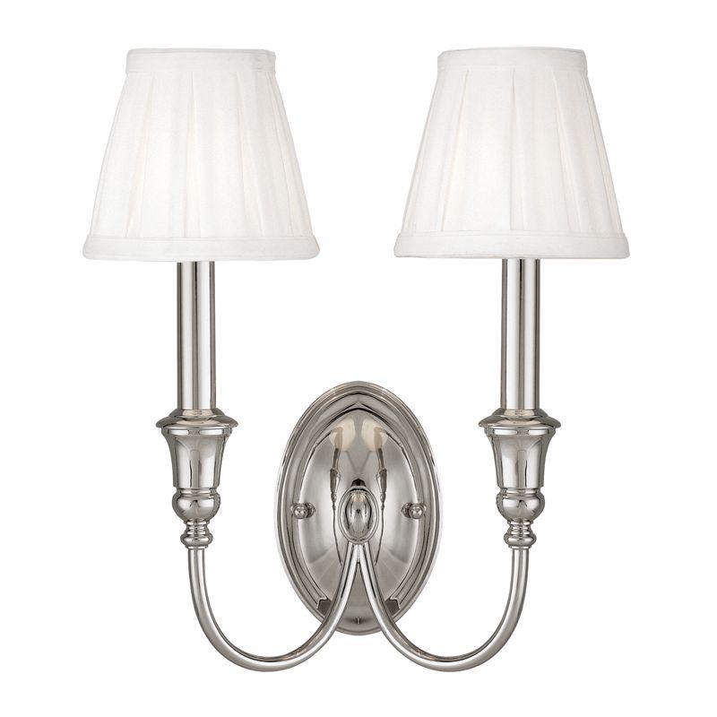 2 LIGHT WALL SCONCE