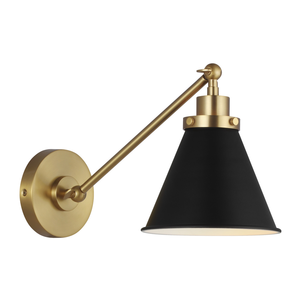 Wellfleet Single Arm Cone Task Sconce